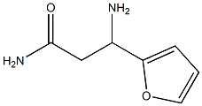 2-Furanpropanamide,beta-amino-(9CI) 结构式