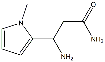 1H-Pyrrole-2-propanamide,beta-amino-1-methyl-(9CI) 结构式