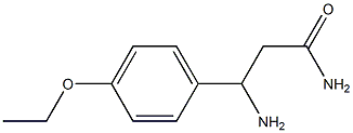 Benzenepropanamide, ba-amino-4-ethoxy- (9CI) 结构式