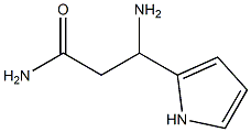 1H-Pyrrole-2-propanamide,beta-amino-(9CI) 结构式