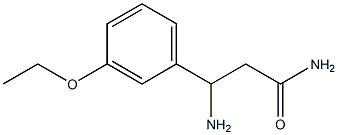 Benzenepropanamide, ba-amino-3-ethoxy- (9CI) 结构式