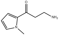 1-Propanone,3-amino-1-(1-methyl-1H-pyrrol-2-yl)-(9CI) 结构式