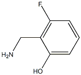 2-(aminomethyl)-3-fluorophenol 结构式
