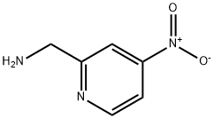 (4-硝基吡啶-2-基)甲胺 结构式