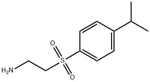 2-(4-isopropylphenylsulfonyl)ethanamine 结构式