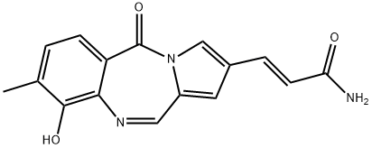 1,11a-didehydroanhydroanthramycin 结构式