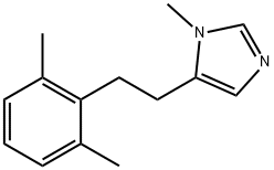 1H-Imidazole,5-[2-(2,6-dimethylphenyl)ethyl]-1-methyl-(9CI) 结构式