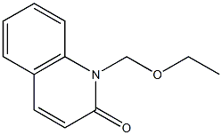 2(1H)-Quinolinone,1-(ethoxymethyl)-(9CI) 结构式