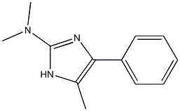 1H-Imidazol-2-amine,N,N,4-trimethyl-5-phenyl-(9CI) 结构式