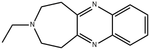 1H-Azepino[4,5-b]quinoxaline,3-ethyl-2,3,4,5-tetrahydro-(9CI) 结构式