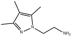2-(3,4,5-三甲基-1H-吡唑-1-基)乙烷-1-胺 结构式