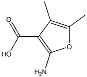 3-Furancarboxylicacid,2-amino-4,5-dimethyl-(9CI) 结构式