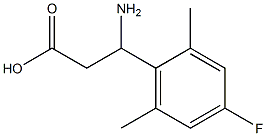 Benzenepropanoic acid, ba-amino-4-fluoro-2,6-dimethyl- (9CI) 结构式