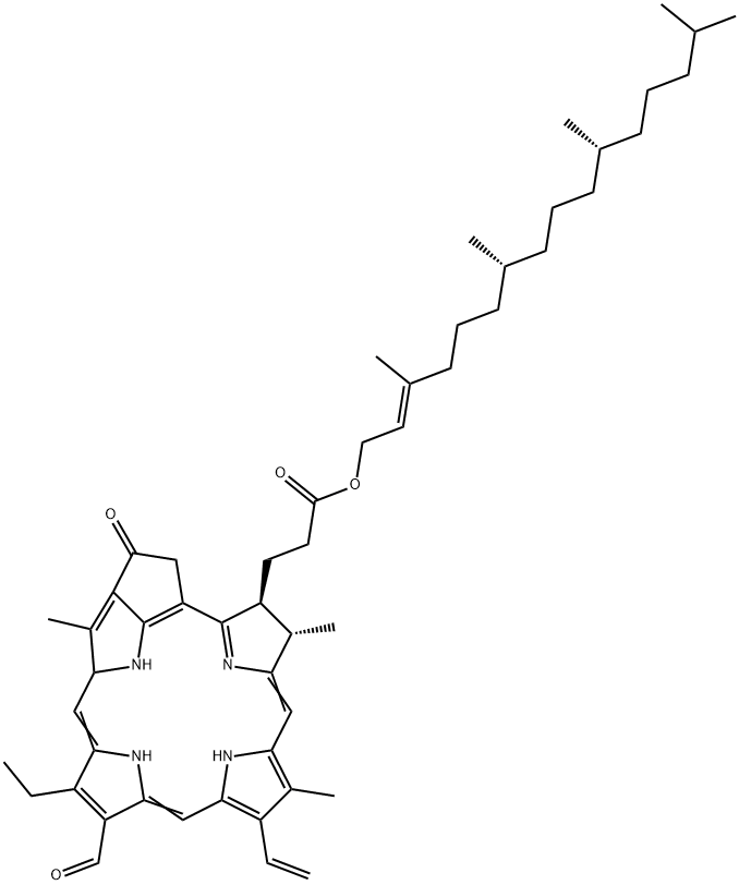 Pyropheophorbide b 结构式