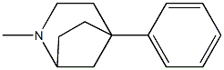 2-Azabicyclo[3.2.1]octane,2-methyl-5-phenyl-(9CI) 结构式