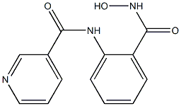 3-Pyridinecarboxamide,N-[2-[(hydroxyamino)carbonyl]phenyl]-(9CI) 结构式