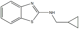 N-(环丙基甲基)苯并[D]噻唑-2-胺 结构式