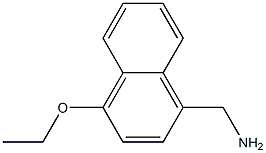 1-Naphthalenemethanamine,4-ethoxy-(9CI) 结构式