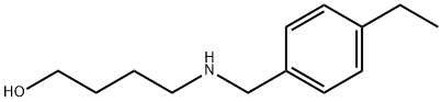 1-Butanol,4-[[(4-ethylphenyl)methyl]amino]-(9CI) 结构式