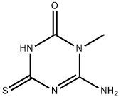 1,3,5-Triazin-2(1H)-one,6-amino-3,4-dihydro-1-methyl-4-thioxo-(9CI) 结构式