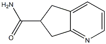 5H-Cyclopenta[b]pyridine-6-carboxamide,6,7-dihydro-(9CI) 结构式