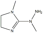 1H-Imidazole,4,5-dihydro-1-methyl-2-(1-methylhydrazino)-(9CI) 结构式