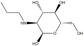 alpha-L-Glucopyranose, 2-deoxy-2-(propylamino)- (9CI) 结构式