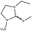 1-Imidazolidinamine,3-ethyl-2-(methylimino)-(9CI) 结构式