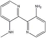 [2,2-Bipyridine]-3,3-diamine,N-methyl-(9CI) 结构式