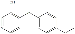 3-Pyridinol,4-[(4-ethylphenyl)methyl]-(9CI) 结构式
