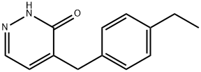 3(2H)-Pyridazinone,4-[(4-ethylphenyl)methyl]-(9CI) 结构式