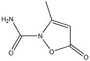 2(5H)-Isoxazolecarboxamide,3-methyl-5-oxo-(9CI) 结构式