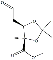 L-erythro-Penturonic acid, 2-deoxy-4-C-methyl-3,4-O-(1-methylethylidene)-, methyl ester (9CI) 结构式
