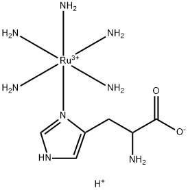 pentaammineruthenium(III)histidine complex 结构式