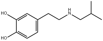 1,2-Benzenediol,4-[2-[(2-methylpropyl)amino]ethyl]-(9CI) 结构式