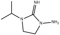 1-Imidazolidinamine,2-imino-3-(1-methylethyl)-(9CI) 结构式