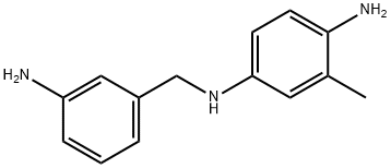 1,4-Benzenediamine,N4-[(3-aminophenyl)methyl]-2-methyl-(9CI) 结构式