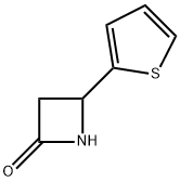 2-Azetidinone,4-(2-thienyl)-(9CI) 结构式