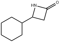 2-Azetidinone,4-cyclohexyl-(9CI) 结构式