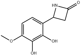 2-Azetidinone,4-(2,3-dihydroxy-4-methoxyphenyl)-(9CI) 结构式