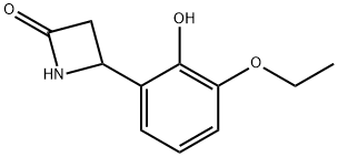 2-Azetidinone,4-(3-ethoxy-2-hydroxyphenyl)-(9CI) 结构式