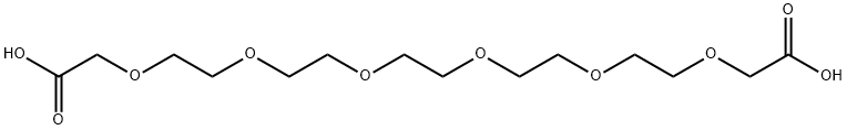 乙酸-五聚乙二醇-乙酸 结构式