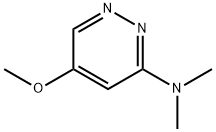 3-Pyridazinamine,5-methoxy-N,N-dimethyl-(9CI) 结构式