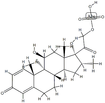 dexamethasone sulfate ester 结构式