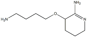 2-Pyridinamine,3-(4-aminobutoxy)-3,4,5,6-tetrahydro-(9CI) 结构式