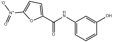 2-Furancarboxamide,N-(3-hydroxyphenyl)-5-nitro-(9CI) 结构式