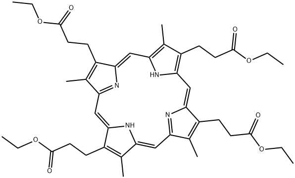 COPROPORPHYRIN III TETRAETHYL ESTER) 结构式