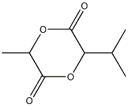 1,4-Dioxane-2,5-dione,3-methyl-6-(1-methylethyl)-(9CI) 结构式