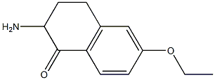 1(2H)-Naphthalenone,2-amino-6-ethoxy-3,4-dihydro-(9CI) 结构式