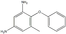 1,3-Benzenediamine,5-methyl-4-phenoxy-(9CI) 结构式